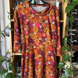 Retro Floral Dress